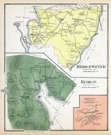 Bridgewater, Hebron, Hebron Town, Bristol Town, New Hampshire State Atlas 1892